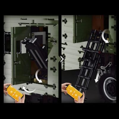 Remote Controlled 6 Wheeled Unimog Model Building Block Toys | 6690PCS - Image 4