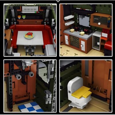 Remote Controlled 6 Wheeled Unimog Model Building Block Toys | 6690PCS - Image 6