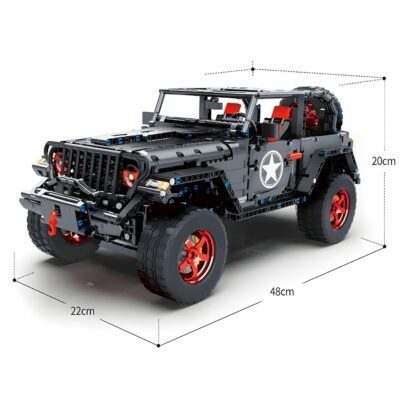 Custom Army Off Roader ModelCars Building Block Toys | 2272PCS - Image 12