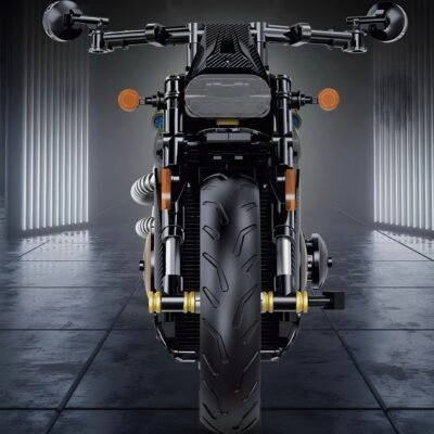 Classic American Bike Model Building Block Toys | 634PCS - Image 2