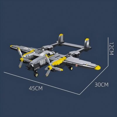 P-38 Fighter Model Building Block Toys | 942PCS - Image 6