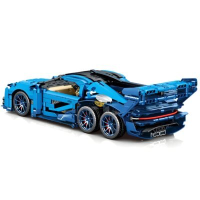 Six Wheeled Hypercar ModelCars Building Block Toys | 1556PCS - Image 3
