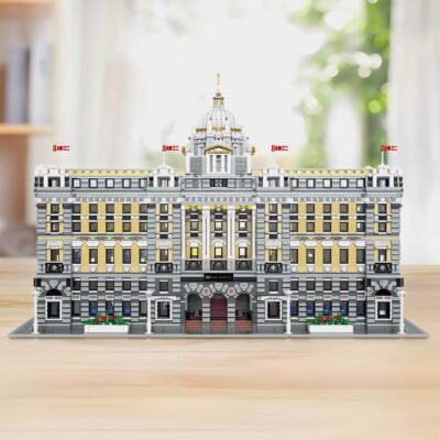 Mega Bank Building Blocks | 10424PCS Premium Architecture Model Kit for Expert Collectors - Image 7