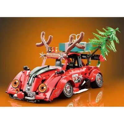 Limited Edition Santa'S Custom Beetle ModelCars Building Block Toys | 2870PCS - Image 4