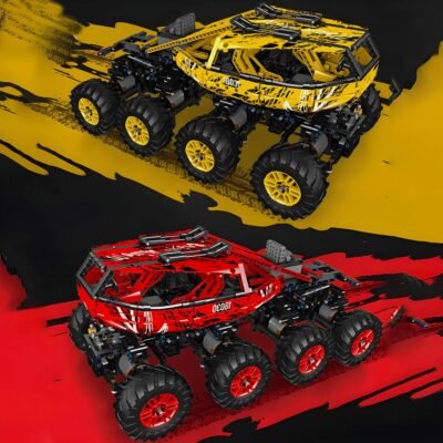 The Ultimate 8 Wheel Drive Off Roader Model Building Block Toys | 1962PCS - Image 8