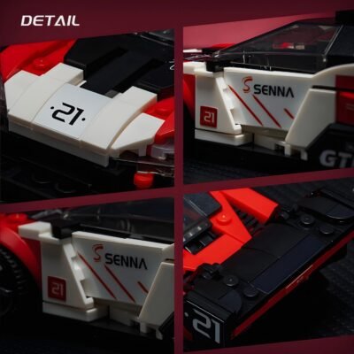 Orbox® Senna Gtr ModelCars Building Block Toys | 347PCS - Image 4