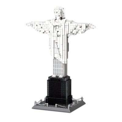 8AC2935E-0A9B-47D4-A02D-79A41388266C Majestic Christ The Redeemer Building Block Set | 974PCS Landmark Architecture Model - Image 1