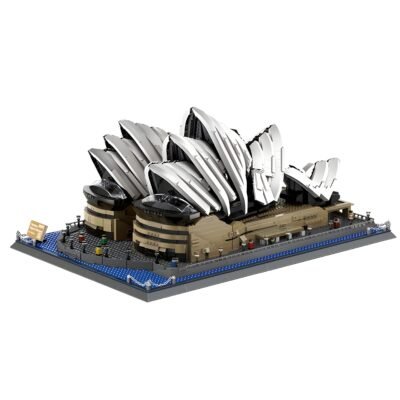 2938PCS Sydney Opera House Building Block Toy Set - Iconic Architecture Model for Collectors