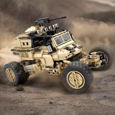 Remote Controlled Combat Buggy Model Building Block Toys | 1182PCS - Image 2