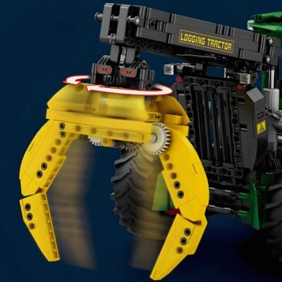 Skidder Tractor Model Building Block Toys | 1740PCS - Image 4