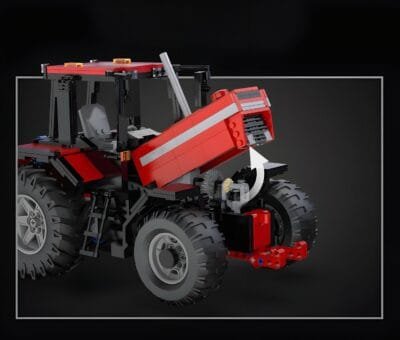 Remote Controlled Plowing Tractor Model Building Block Toys | 1676PCS - Image 9