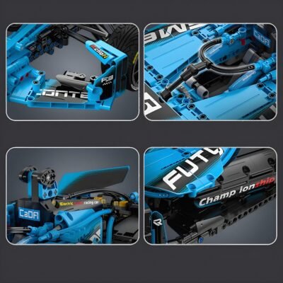Gen 2 Electric Single Seater Race Car ModelCars Building Block Toys | 1666PCS - Image 7