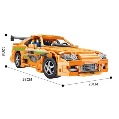 Paul Walker'S Supra ModelCars Building Block Toys | 2227PCS - Image 6