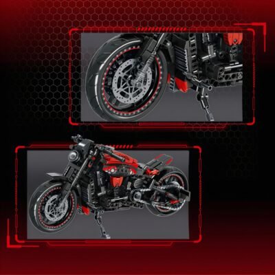 Modern Cruiser Bike ModelCars Building Block Toys | 826PCS - Image 6