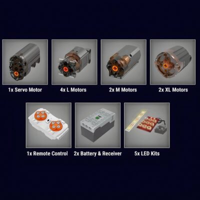 British Racing Green P1 ModelCars Building Block Toys | 3240PCS - Image 5