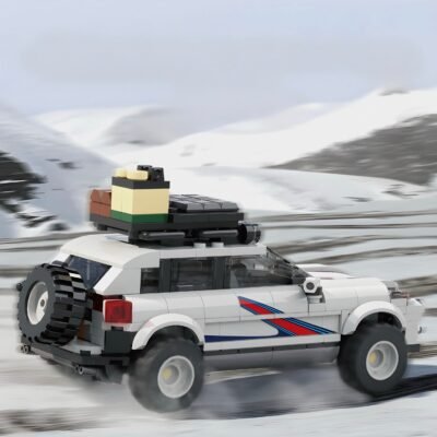 Safari Edition Cayenne Model Building Block Toys | 408PCS - Image 3