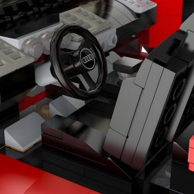 Audi R8 Spyder ModelCars Building Block Toys | 1442PCS - Image 5