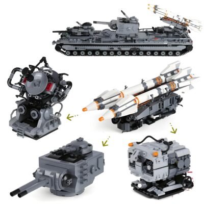 Missile Carrier Tank Model Building Block Toys | 3665PCS - Image 2