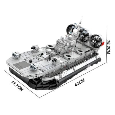 Military Hovercraft Model Building Block Toys | 1442PCS - Image 3