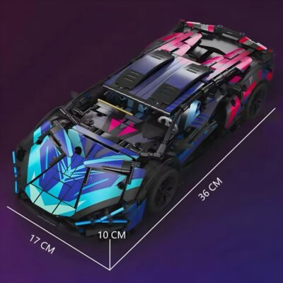 Cyber Edition Sian ModelCars Building Block Toys | 1318PCS - Image 5