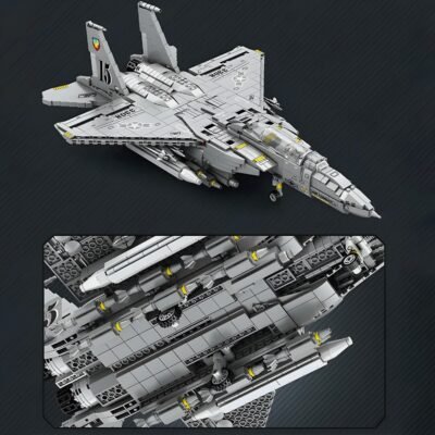 F-15 Strike Eagle Model Building Block Toys | 2216PCS - Image 4