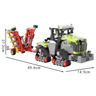 Claas Xerion 5000 Trac Ts Model Building Block Toys | 1335PCS - Image 8