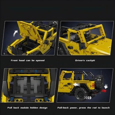 Convertible Off Roader Model Building Block Toys | 745PCS - Image 5