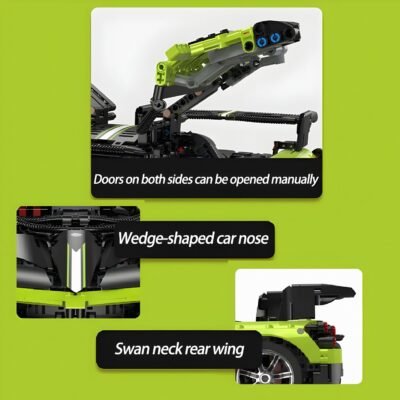 Pagani Huayra Bc ModelCars Building Block Toys | 2894PCS - Image 5