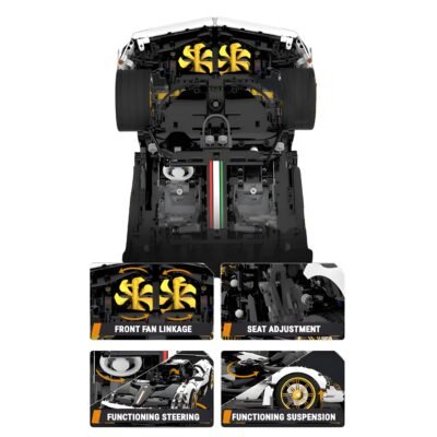 Limited Edition Huayra Bc ModelCars Building Block Toys | 4750PCS - Image 4