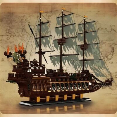 The Ultimate Pirate Ship Model Building Block Toys | 4362PCS - Image 9
