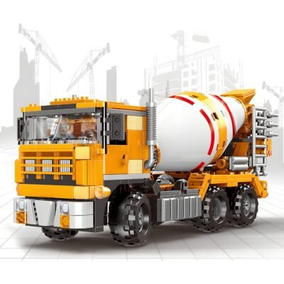 Cement Mixer Truck Model Building Block Toys | 656PCS - Image 2
