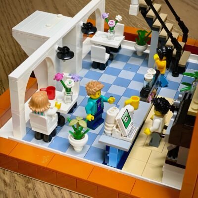 Upside Down Cafe Model Building Block Toys | 3120PCS - Image 5