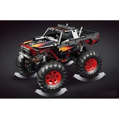 Remote Controlled Monster Truck Model Building Block Toys | 889PCS - Image 5