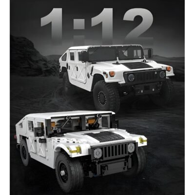 Remote Controlled H1 Humvee Model Building Block Toys | 1382PCS - Image 3