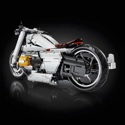 R18 Muscle Bike ModelCars Building Block Toys | 1672PCS - Image 4