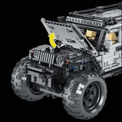 Remote Controlled Oversized Off Roader Model Building Block Toys | 1289PCS - Image 2