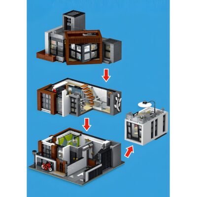 The Design Loft Model Building Block Toys | 3446PCS - Image 2