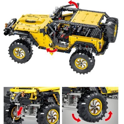Lemon Off Roader 2452Pcs ModelCars Building Block Toys - Image 4