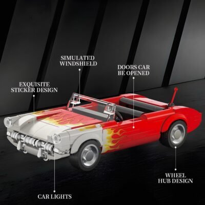 1956 Vintage C1 ModelCars Building Block Toys | 250PCS - Image 4