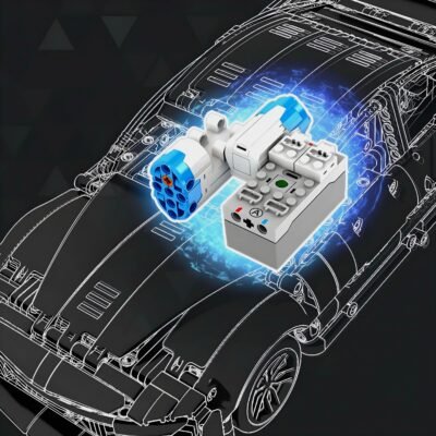 Nascar Edition Muscle Car ModelCars Building Block Toys | 1534PCS - Image 5