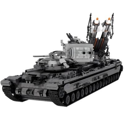 C673CADF-A972-42B9-8831-3E0AD13C2146 Missile Carrier Tank Model Building Block Toys | 3665PCS - Image 1