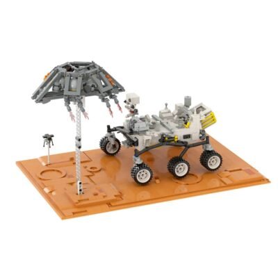 Mars Rover With Mars Base Model Building Block Toys | 1621PCS - Image 3