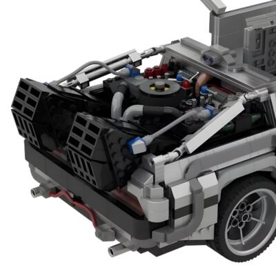 The Ultimate Time Machine V2 ModelCars Building Block Toys | 2718PCS - Image 4