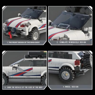 Safari Edition Cayenne Model Building Block Toys | 408PCS - Image 4