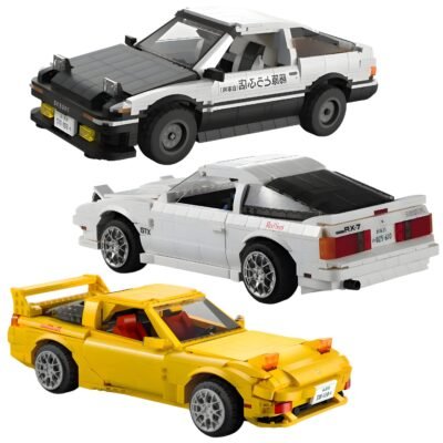 CAC0C07E-7EED-4CA6-B2DB-070ACF467D63 Initial D Bundle ModelCars Building Block Toys | 4634PCS - Image 1