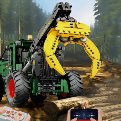 Skidder Tractor Model Building Block Toys | 1740PCS - Image 2