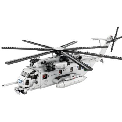 CE70F8B2-7D96-45CE-910B-273D2328731D Ch-53 Transport Helicopter Model Building Block Toys | 2192PCS - Image 1
