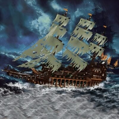 The Ultimate Pirate Ship Model Building Block Toys | 4362PCS - Image 2