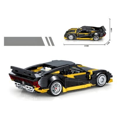2077 Cybercar ModelCars Building Block Toys | 874PCS - Image 4