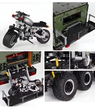 Remote Controlled 6 Wheeled Unimog Model Building Block Toys | 6690PCS - Image 2